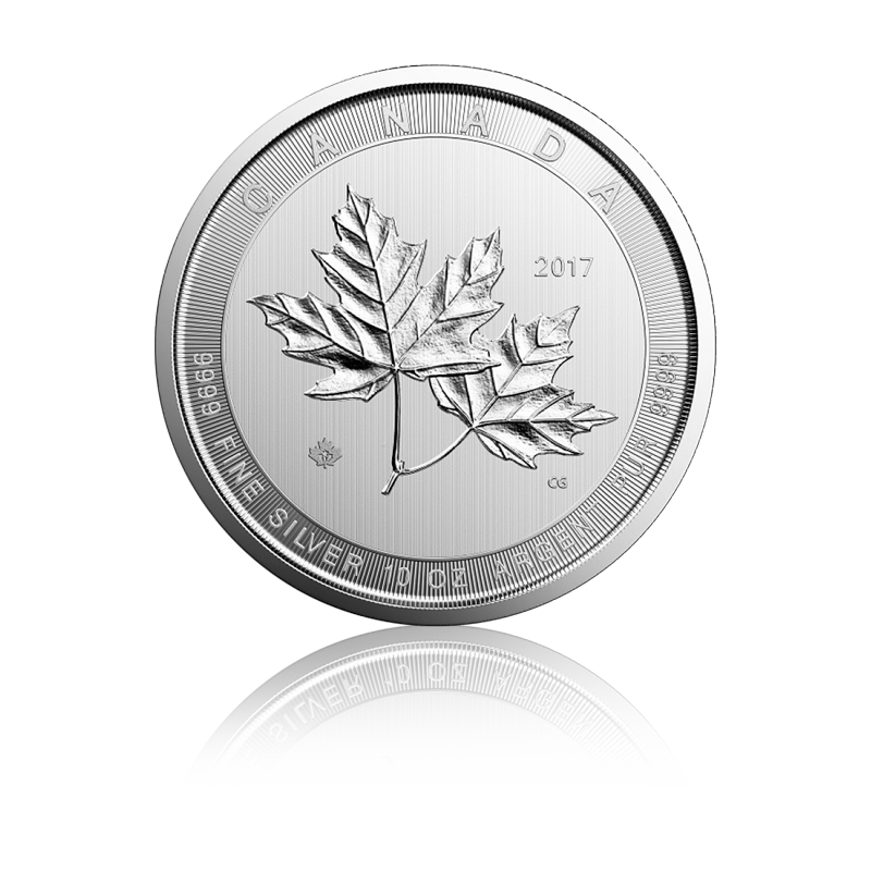 Magnificent Maple Leaf Kanada 10 oz Silbermünze 9999 vers Jahrgänge